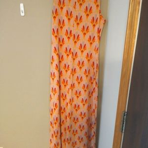 LuLaRoe maxi tank dress medium